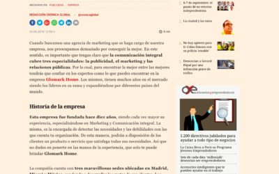 Noticia en «Crónica Business»